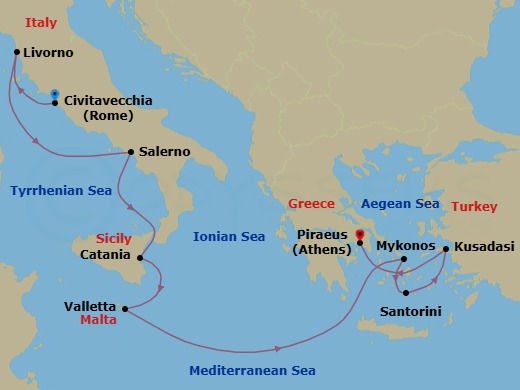 Cruise Map