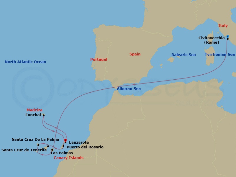Cruise Map