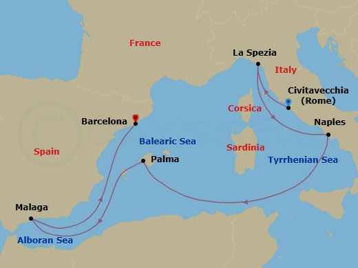 Cruise Map