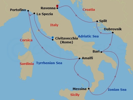 Cruise Map