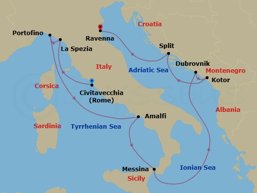 Cruise Map
