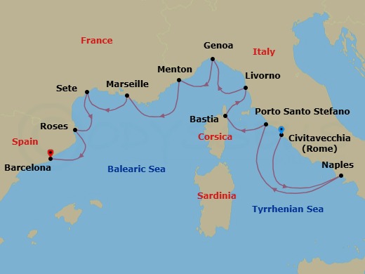 Cruise Map