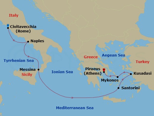 Cruise Map