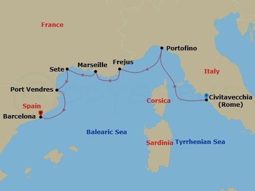 Cruise Map