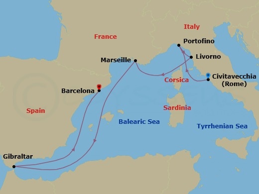 Cruise Map
