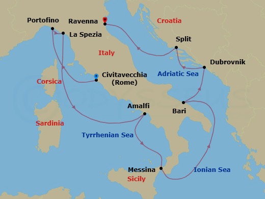 Cruise Map