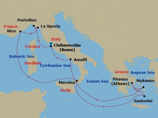 Cruise Map