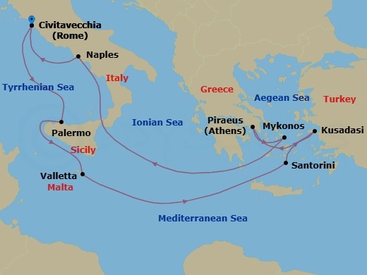 Cruise Map