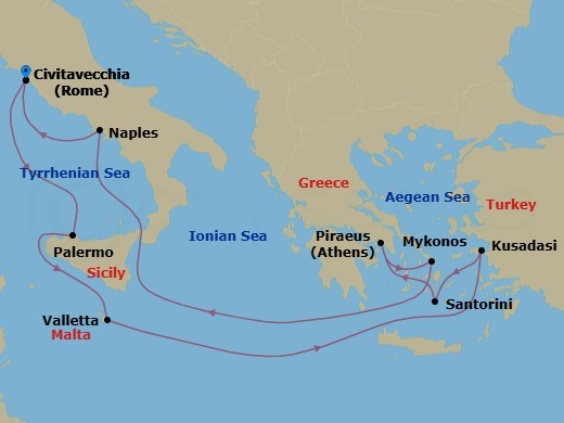 Cruise Map