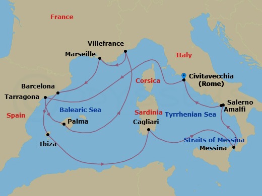 Cruise Map