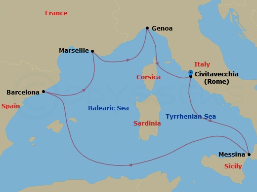 Cruise Map