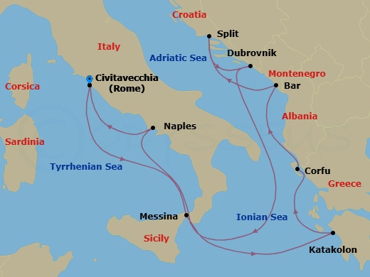 Cruise Map