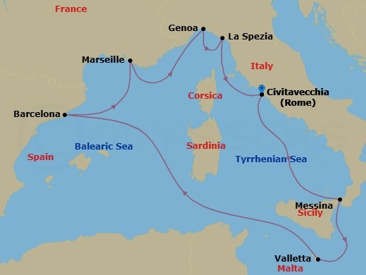 Cruise Map