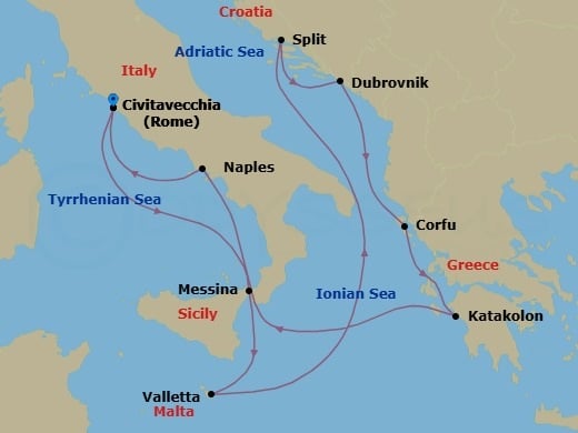 Cruise Map