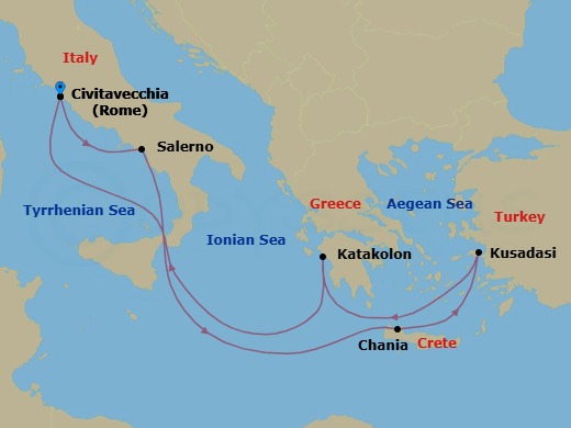 Cruise Map