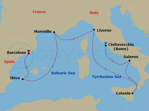 Cruise Map