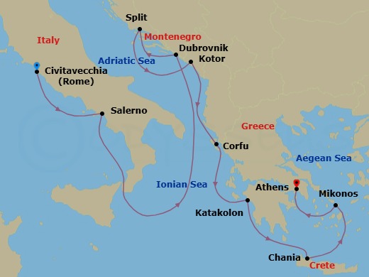 Cruise Map