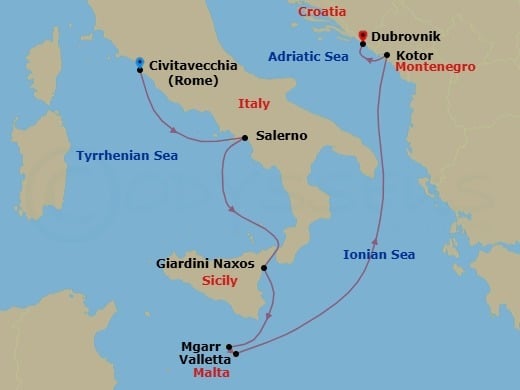 Cruise Map