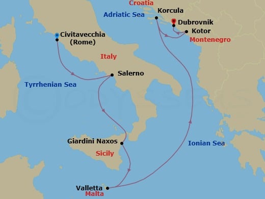 Cruise Map