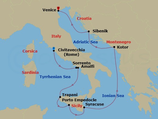 Cruise Map