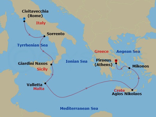 Cruise Map