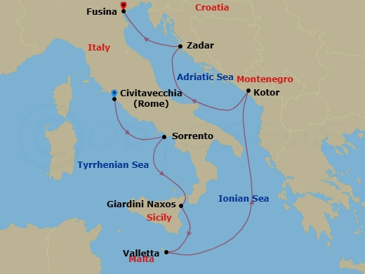 Cruise Map
