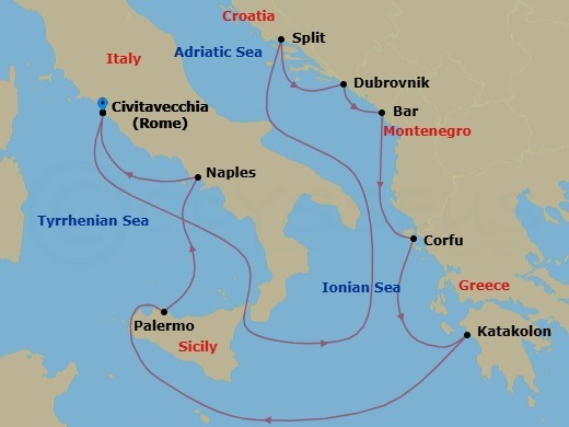 Cruise Map
