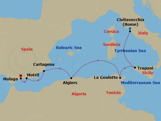 Cruise Map