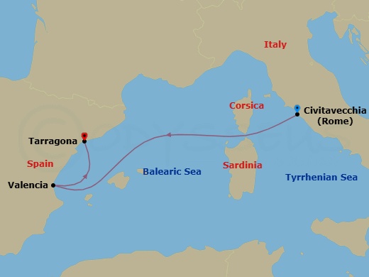 Cruise Map
