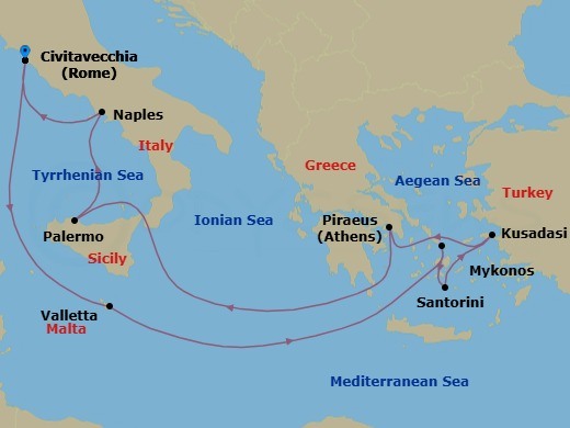 Cruise Map