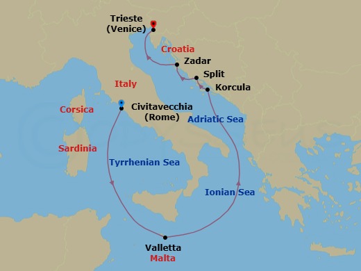 Cruise Map