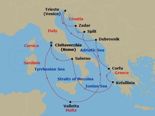 Cruise Map