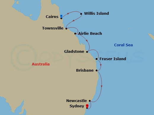Cruise Map