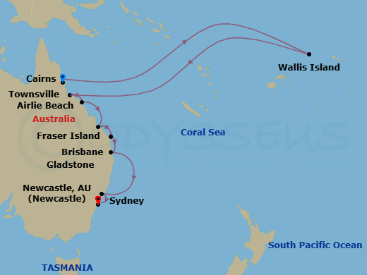 Cruise Map
