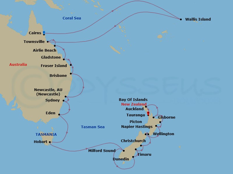 Cruise Map