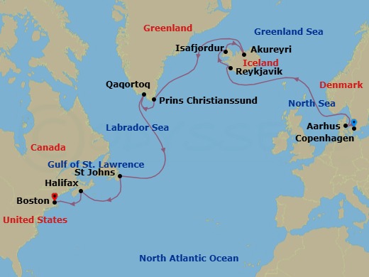 Cruise Map