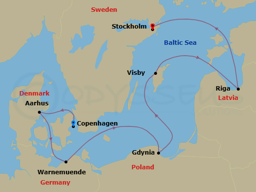 Cruise Map