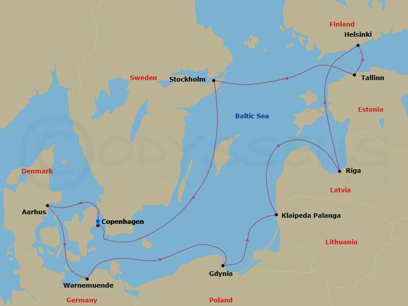 Cruise Map