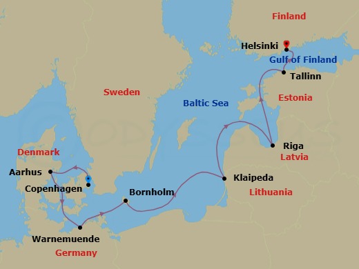Cruise Map