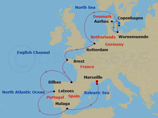 Cruise Map