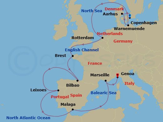 Cruise Map