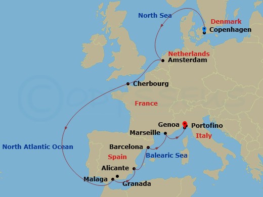 Cruise Map