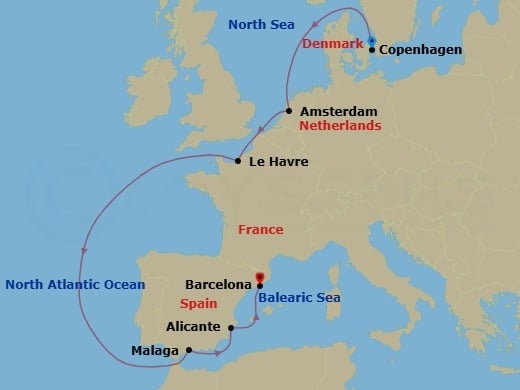 Cruise Map