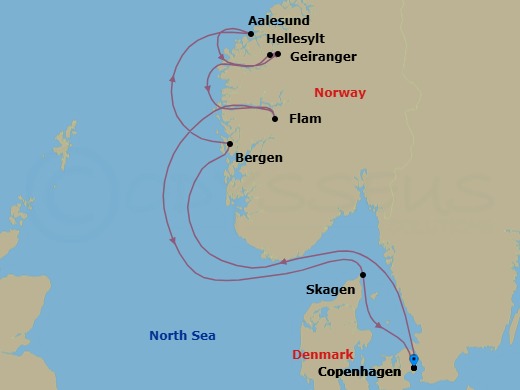Cruise Map