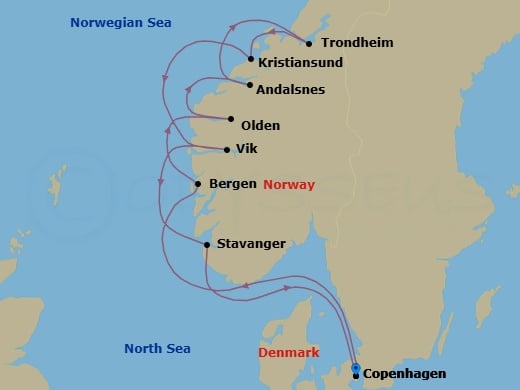 Cruise Map