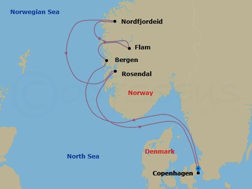 Cruise Map