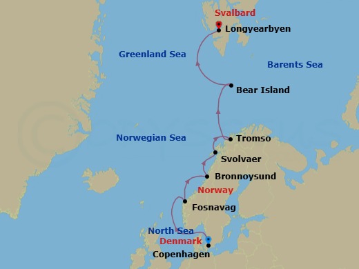 Cruise Map