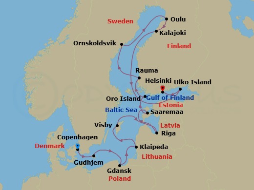 Cruise Map
