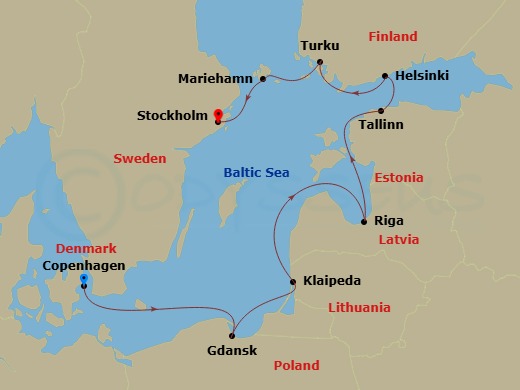 Cruise Map