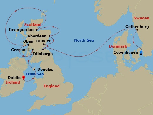 Cruise Map